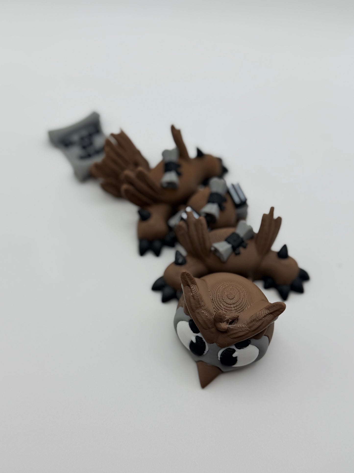 Mini Graduation Owl Dragon