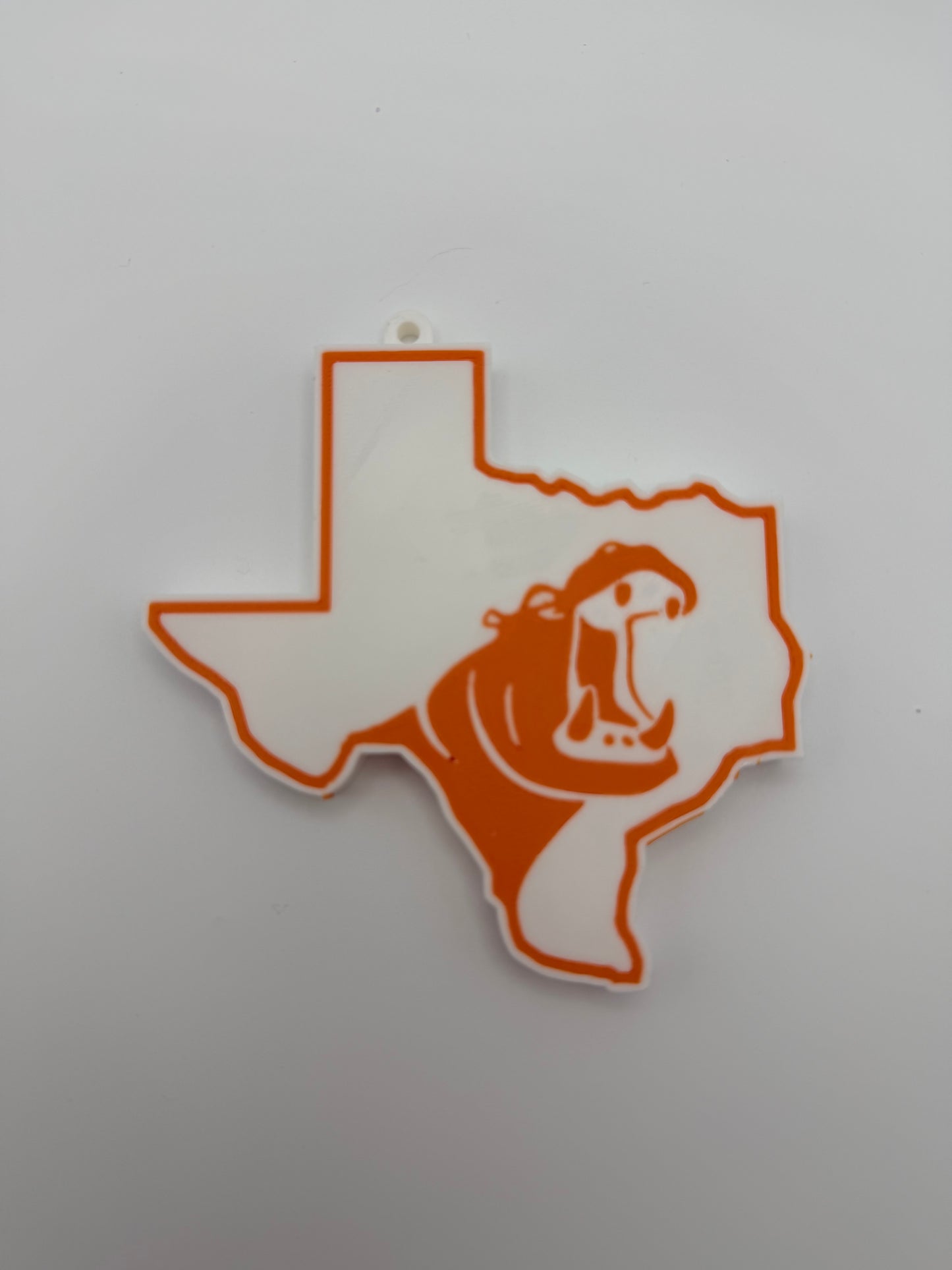 Large Hangable Texas Hippo