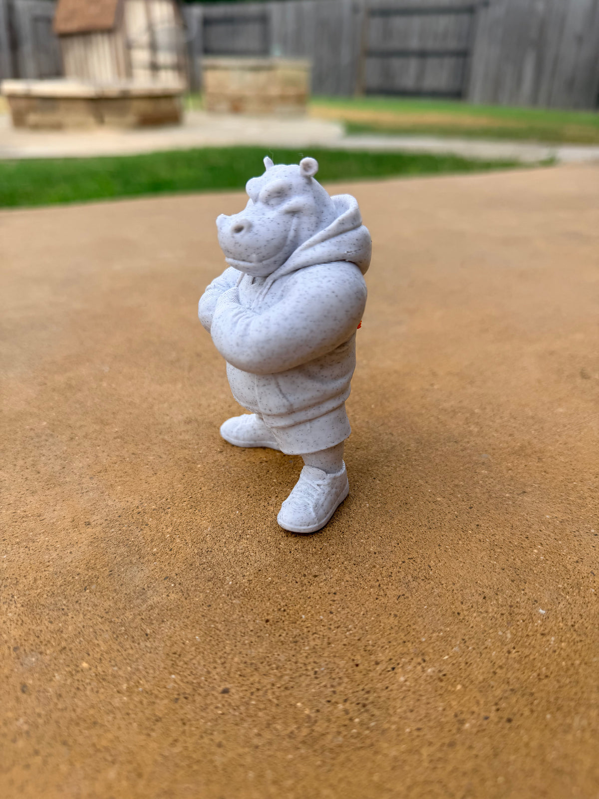 Hutto Hippo Figure