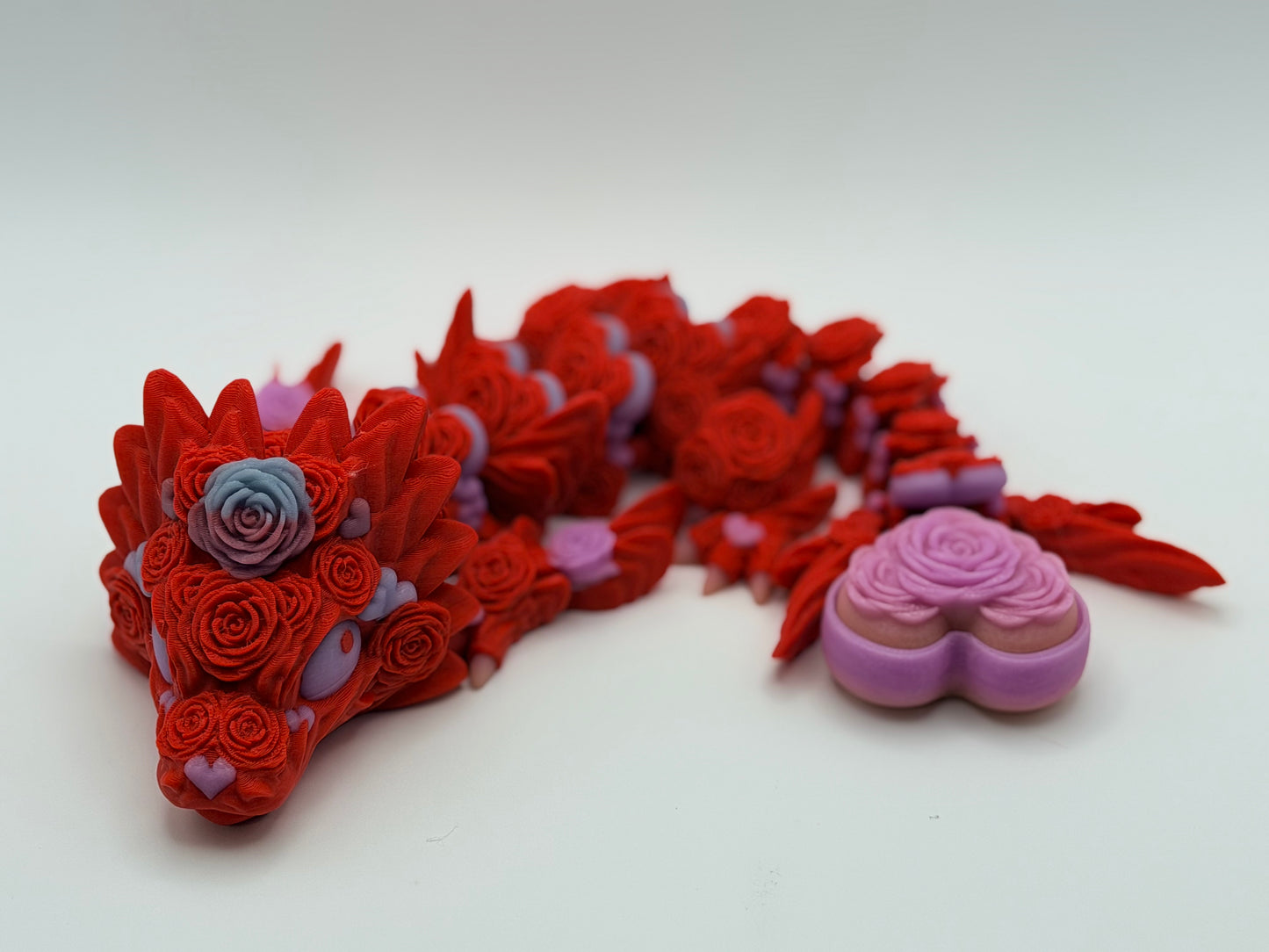 Baby Rose Heart Dragon