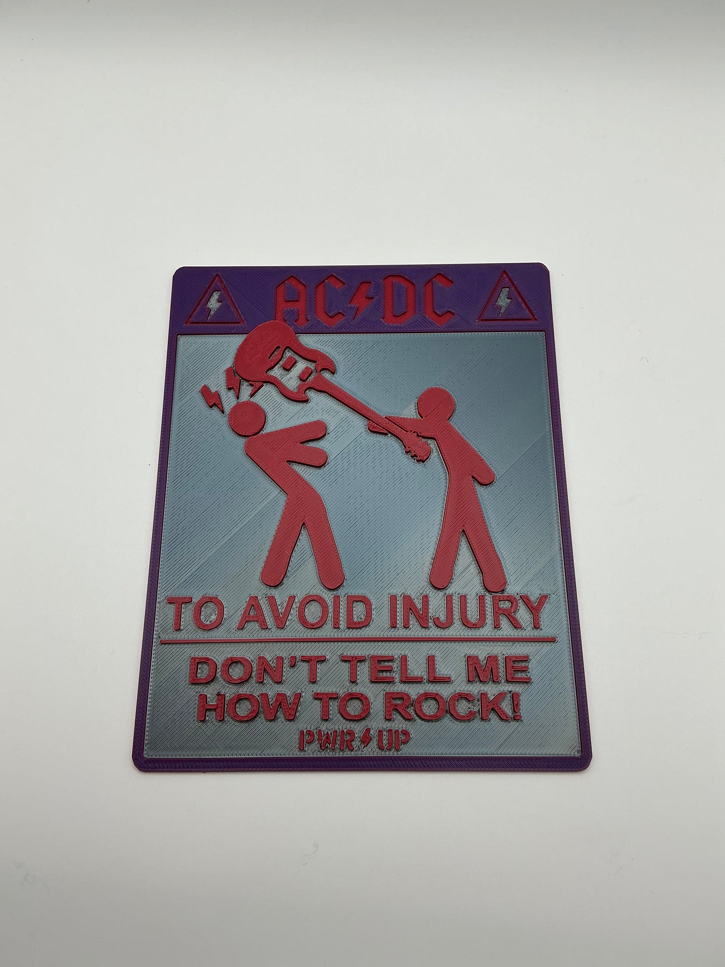 Don’t Tell Me How to Rock Wall Art