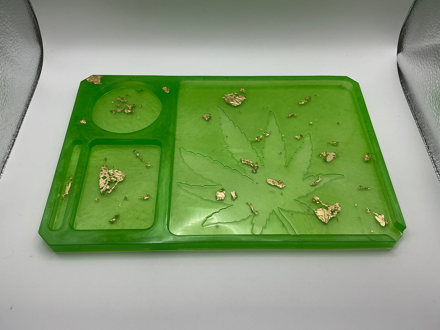 Large Flower Rolling Tray