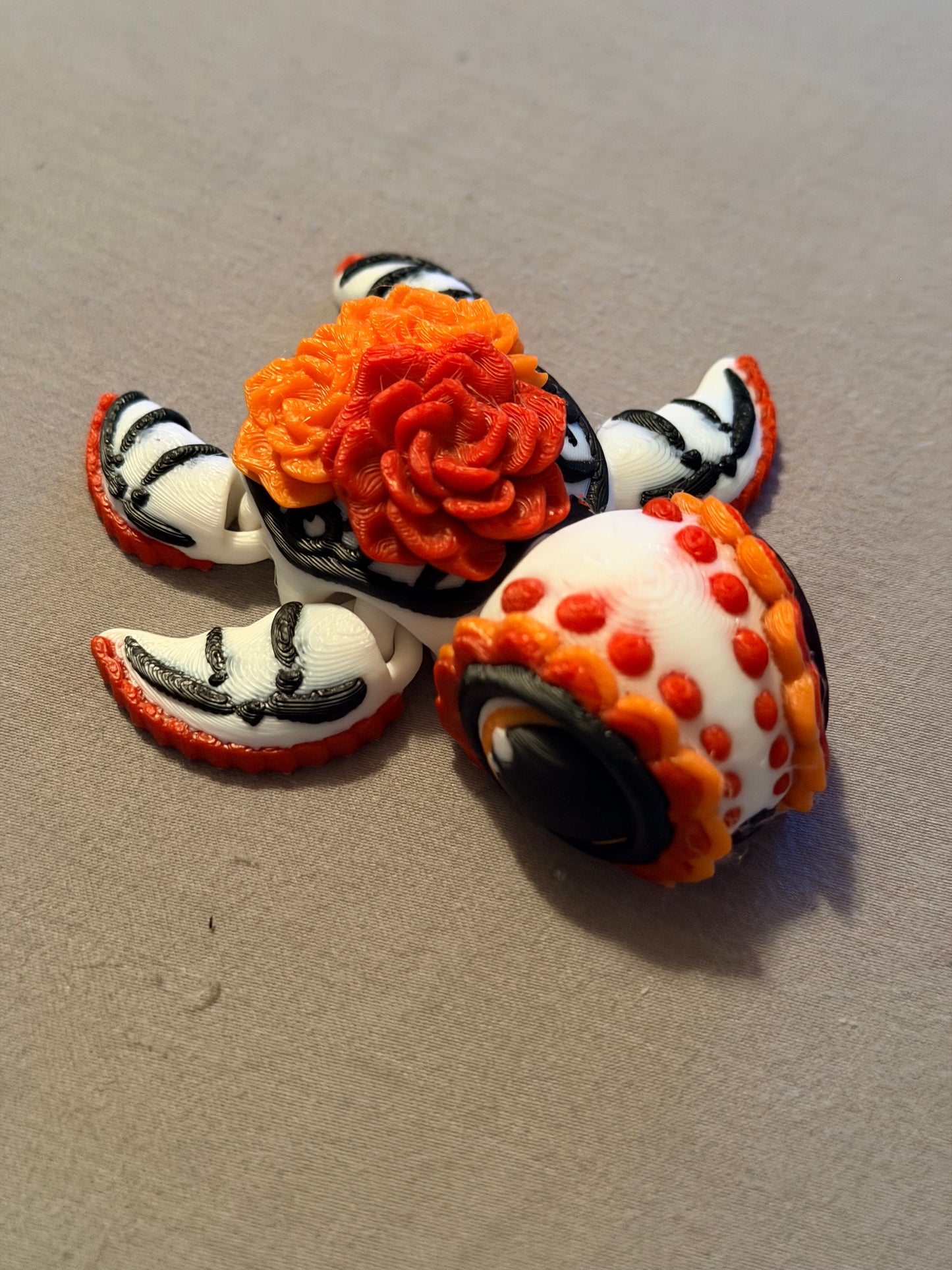 Dia de los Muertos (Day of the Dead) Turtle