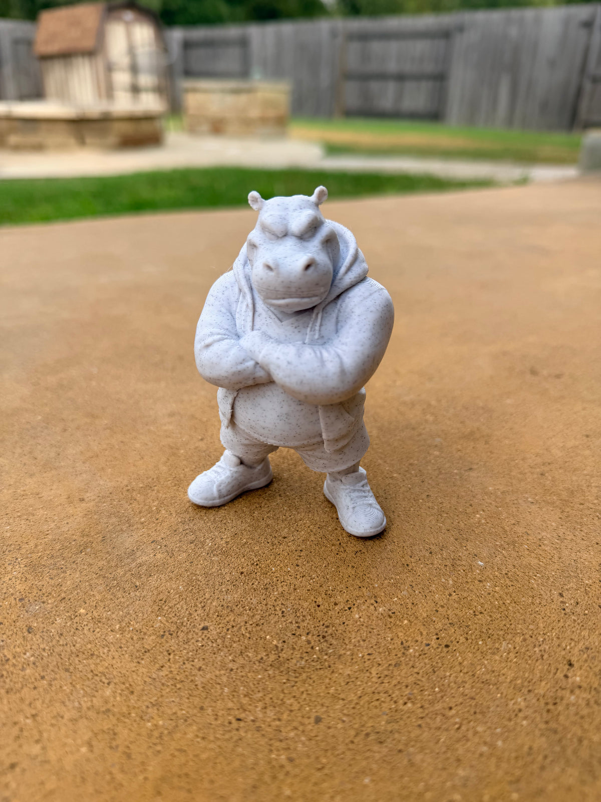 Hutto Hippo Figure