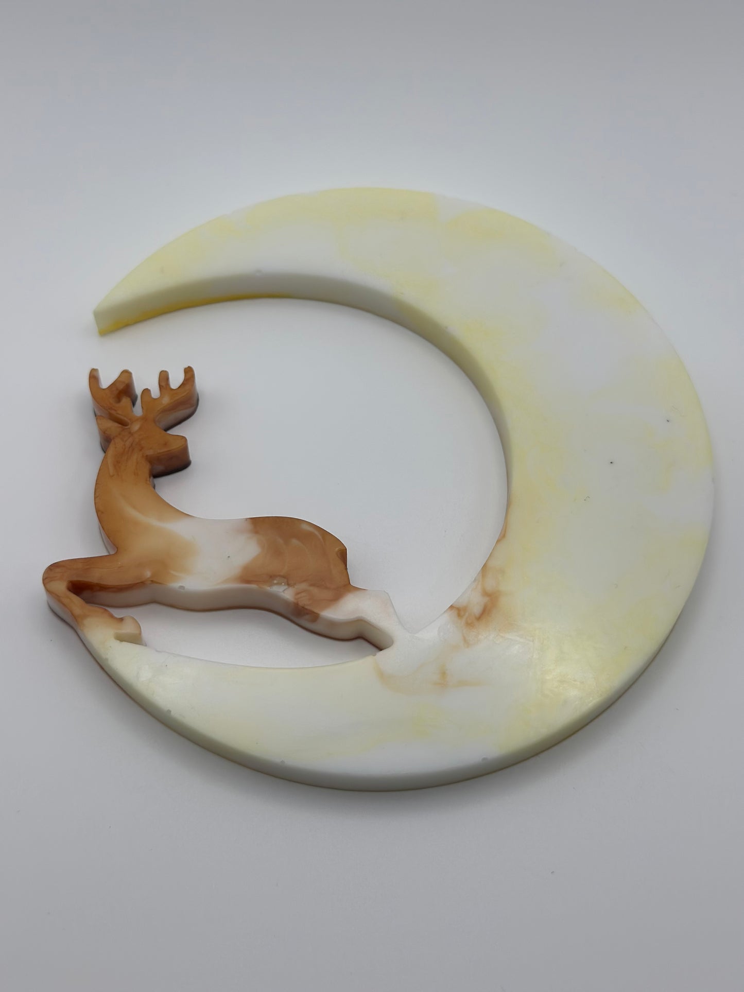 Moon with Buck Wall Art