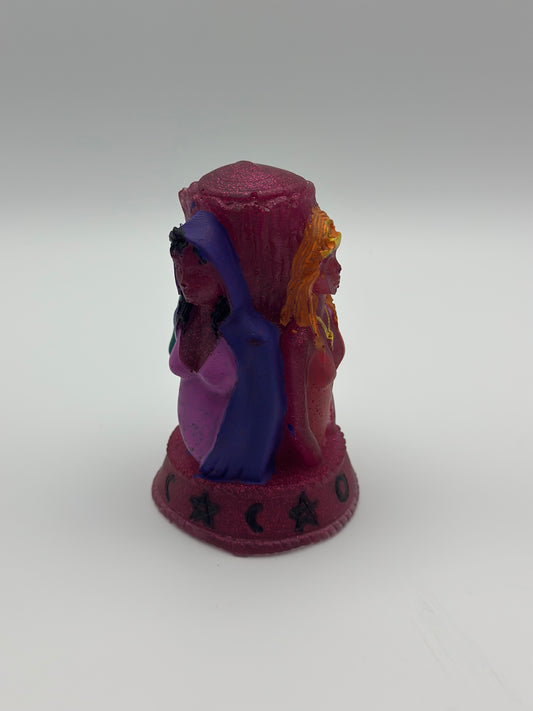 Triple Goddess Figurine