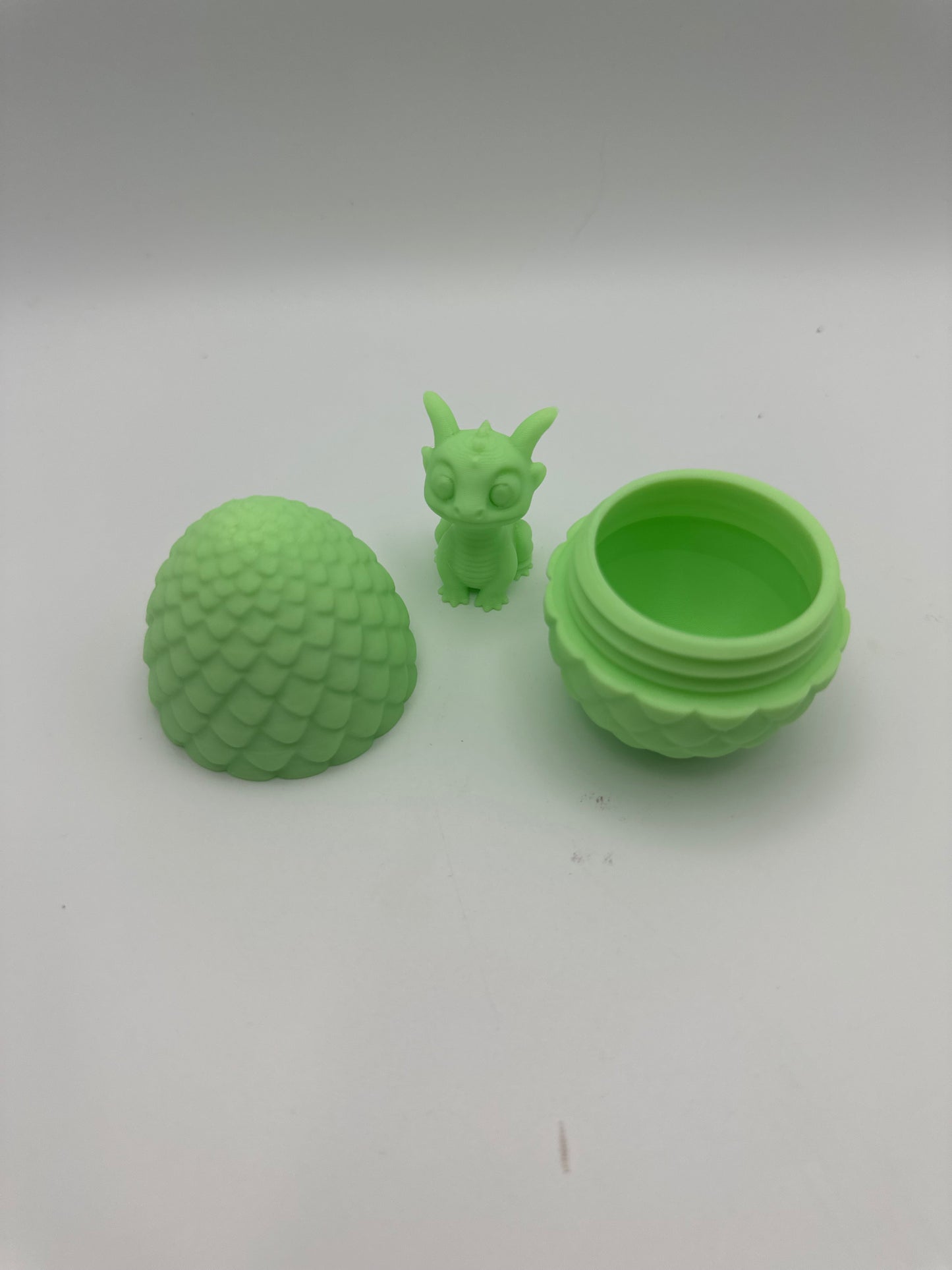 Dragon Egg with Baby Dragon