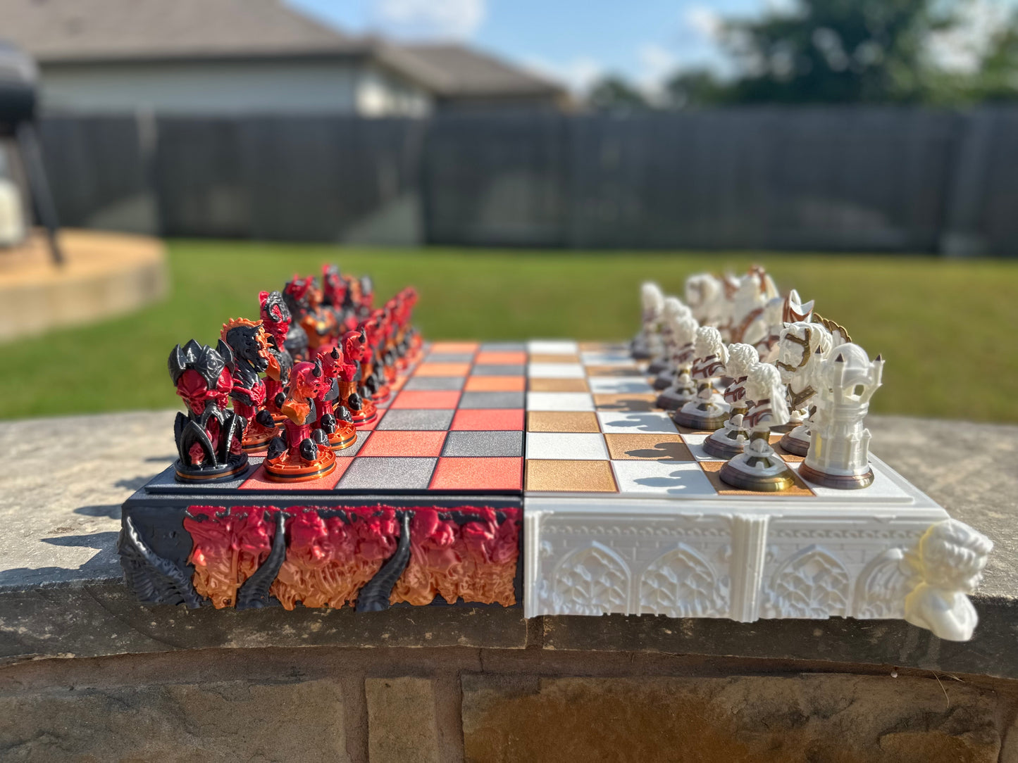 Angels & Demons Chess Set