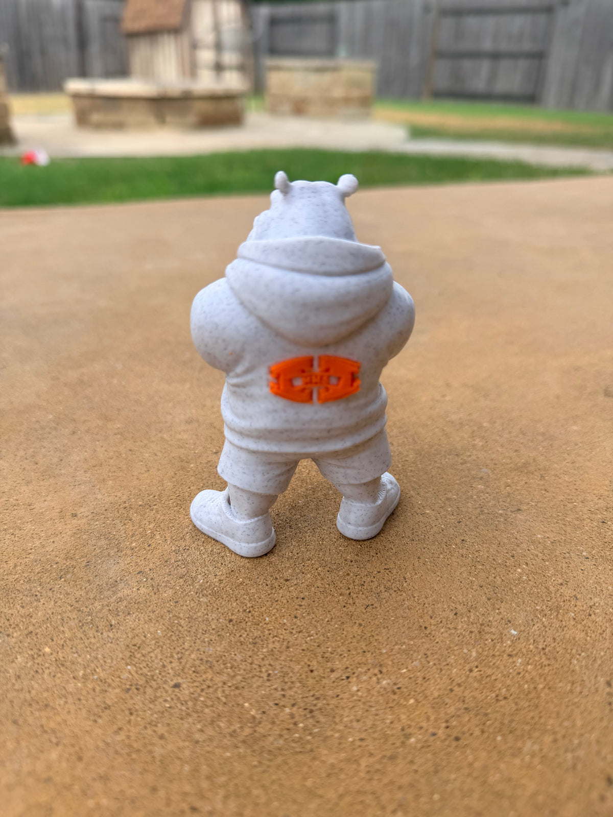 Hutto Hippo Figure