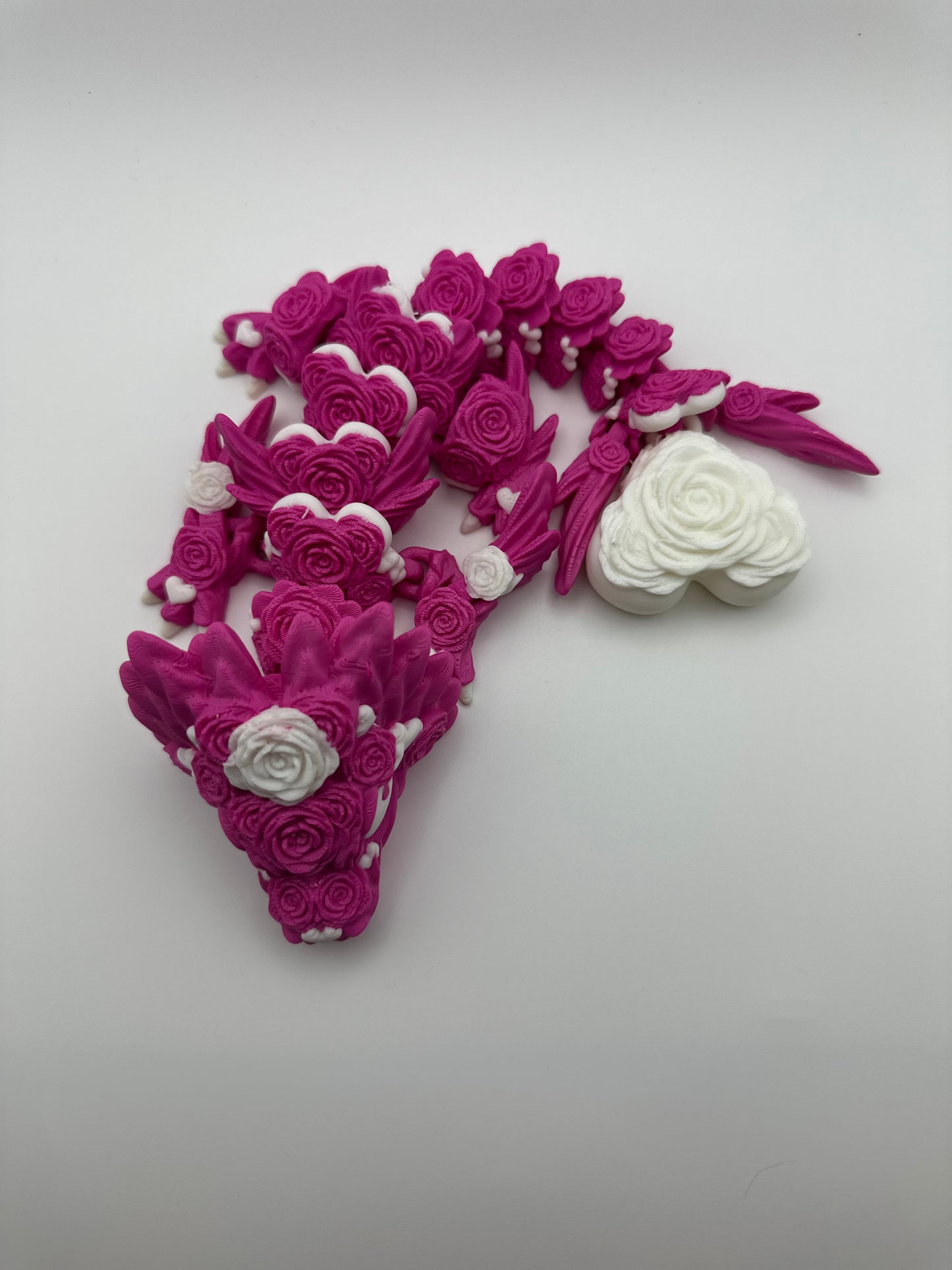 Baby Rose Heart Dragon