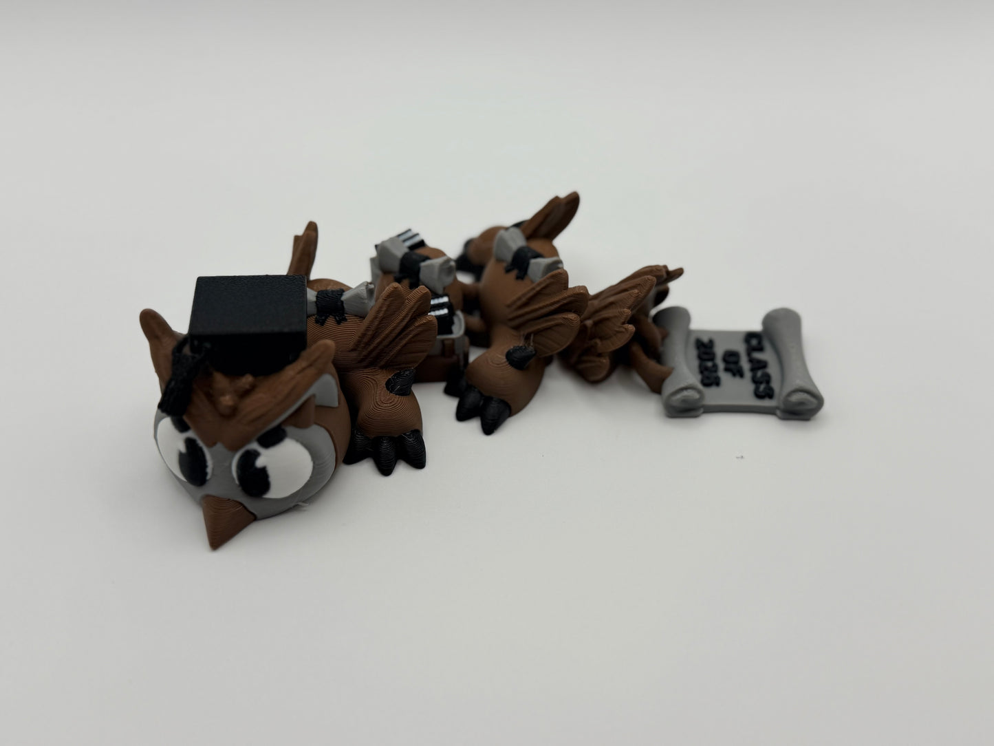 Mini Graduation Owl Dragon