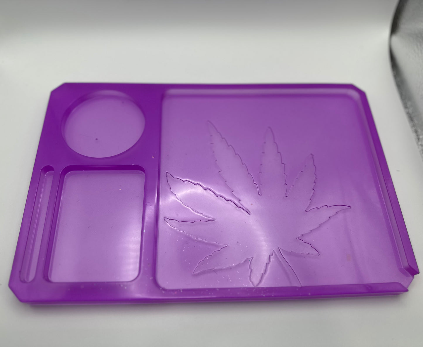 Large Flower Rolling Tray