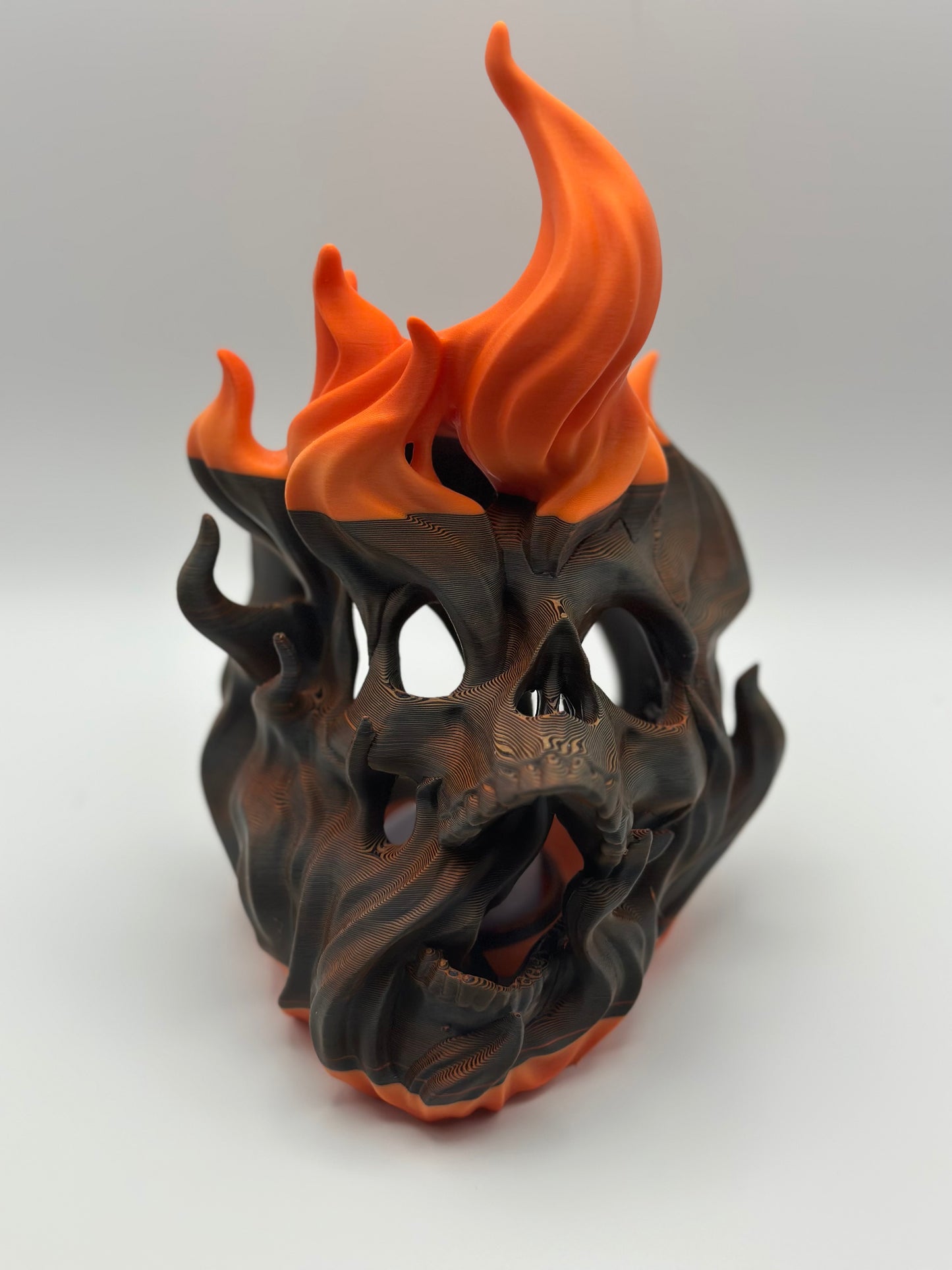 Bonefire Candle Holder with LED Candle