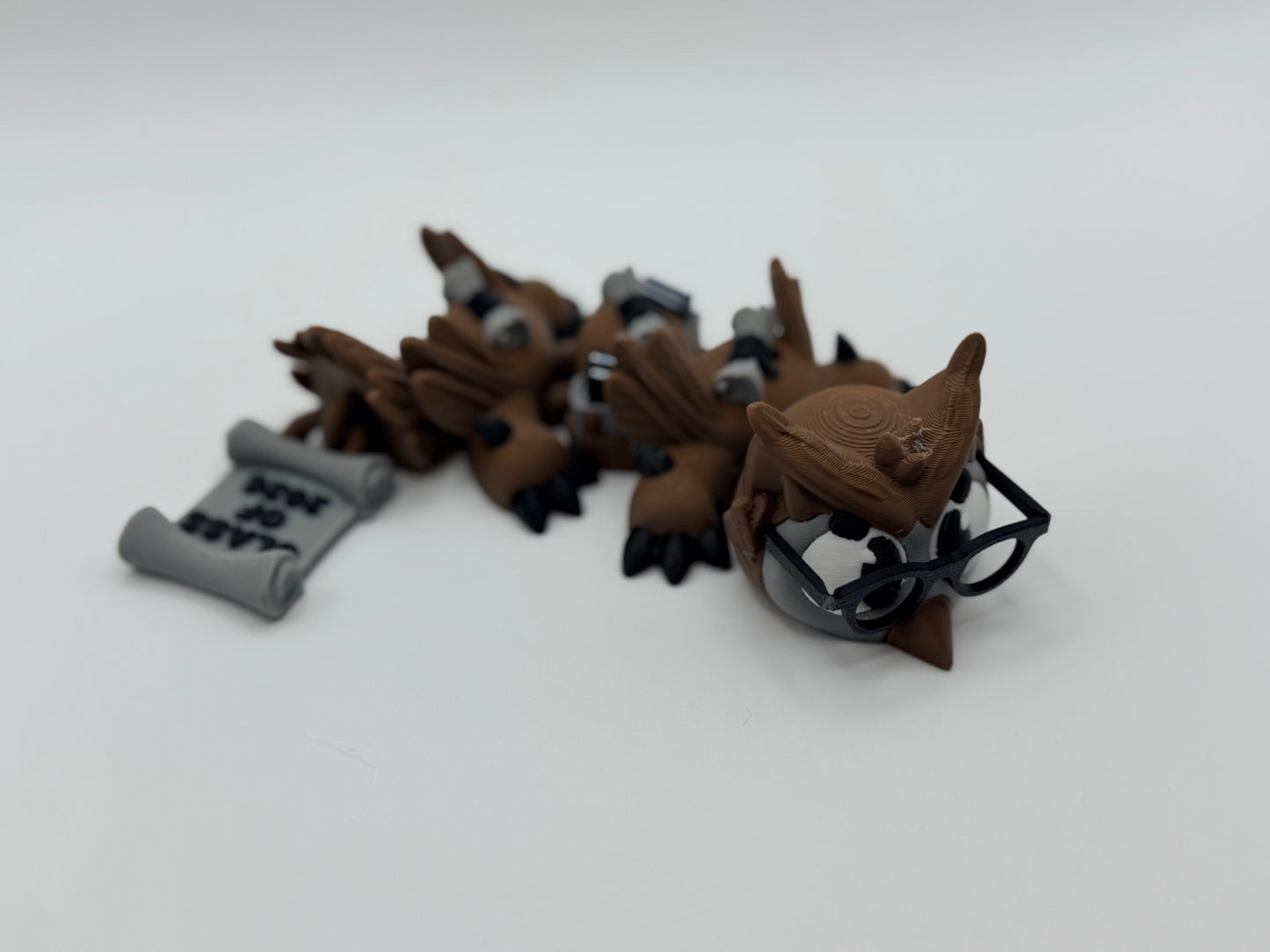 Mini Graduation Owl Dragon
