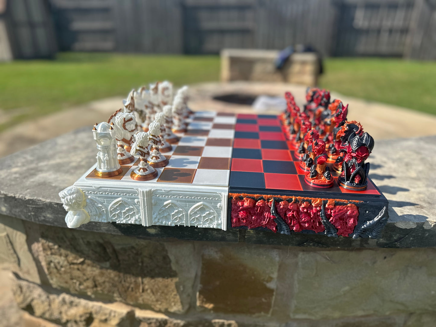 Angels & Demons Chess Set