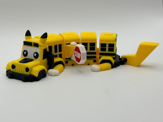 Mini School Bus Dragon