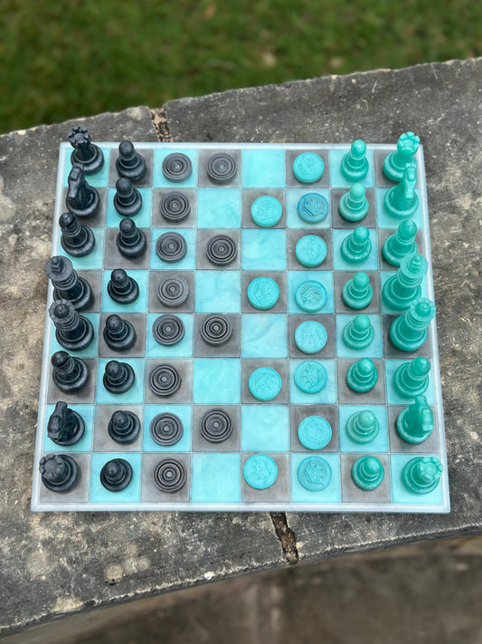 Chess & Checkers Board
