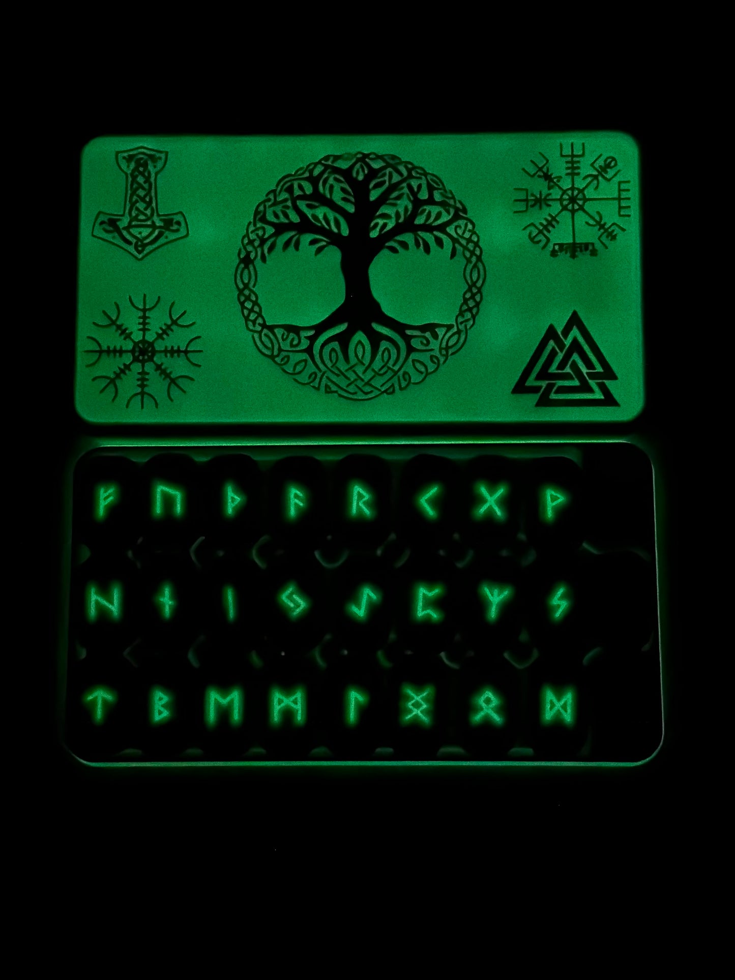 Runes in Decorative Box