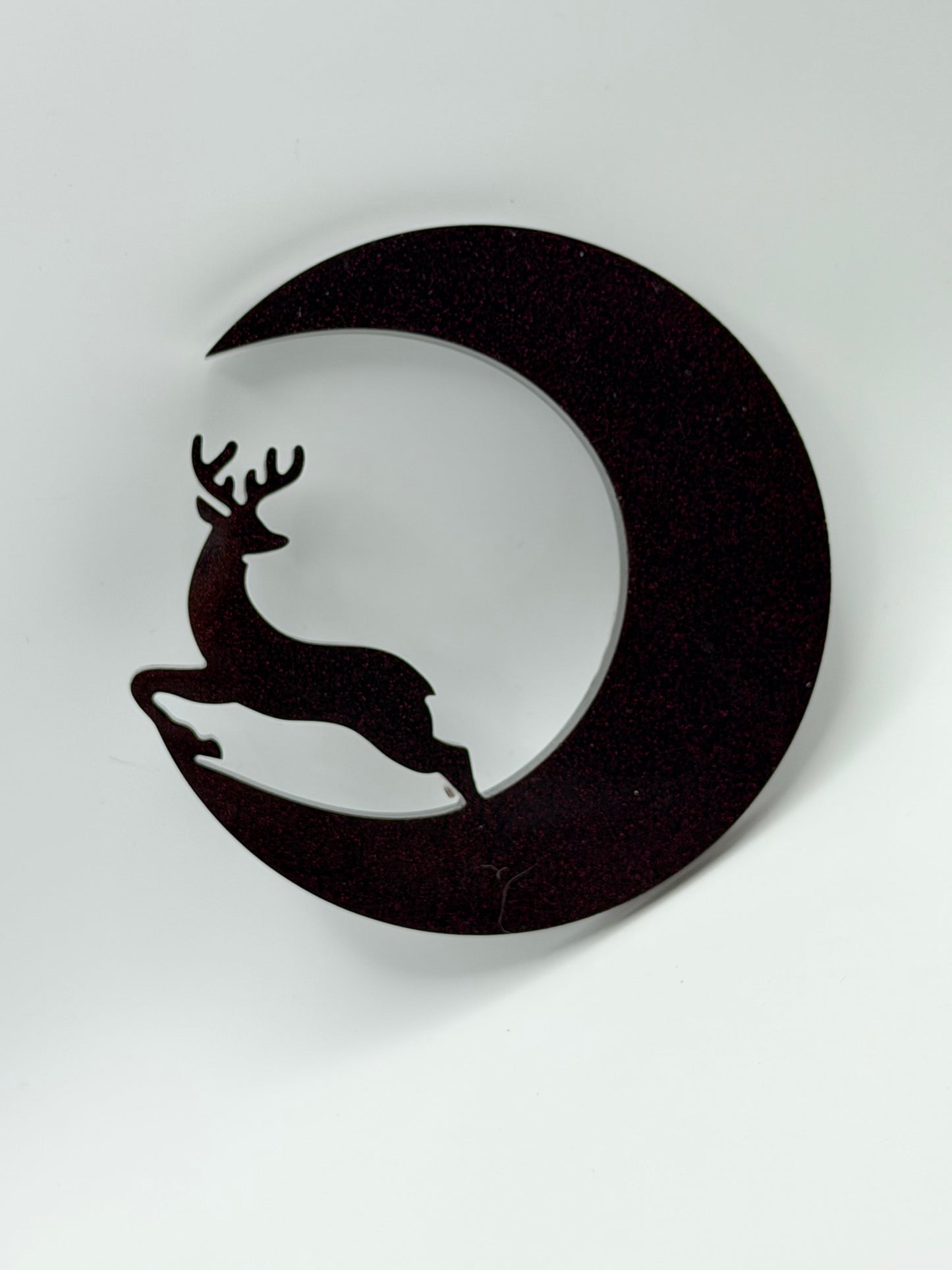 Moon with Buck Wall Art