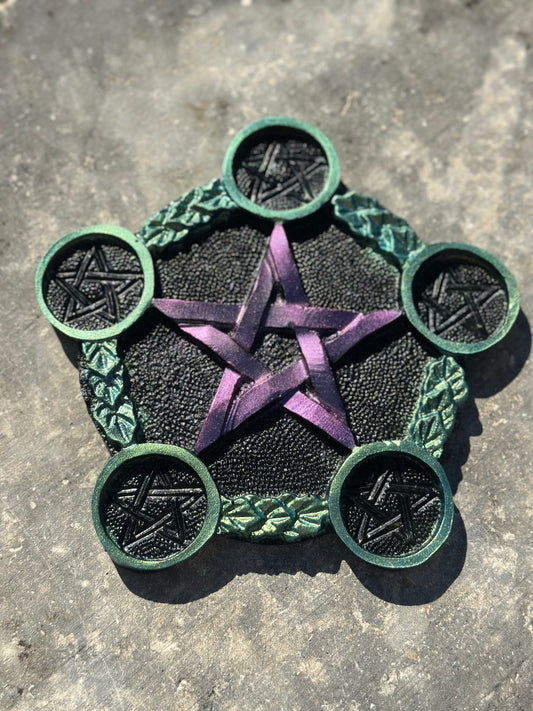 Pentagram Candle Holder