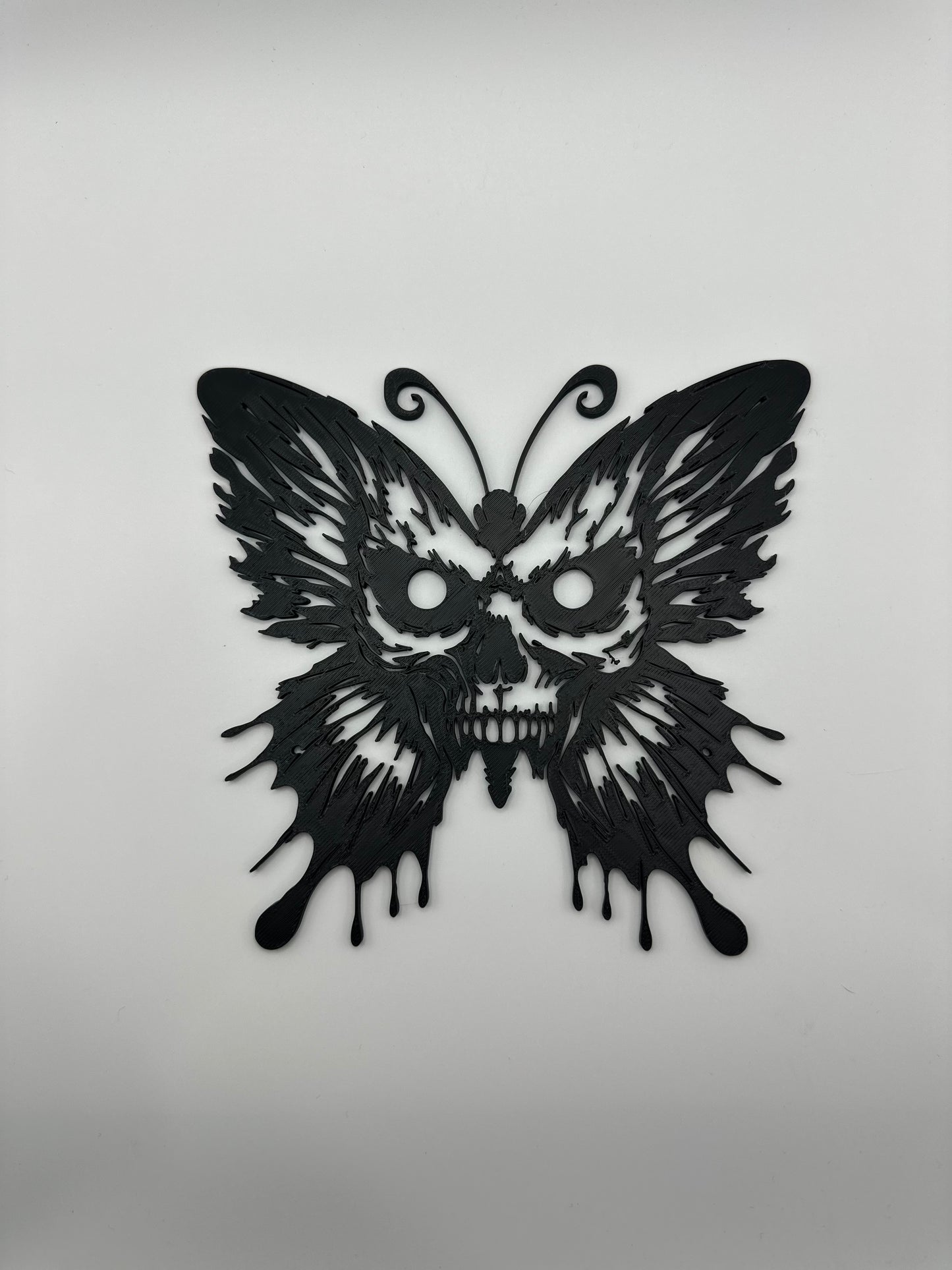Skull Butterfly Wall Art