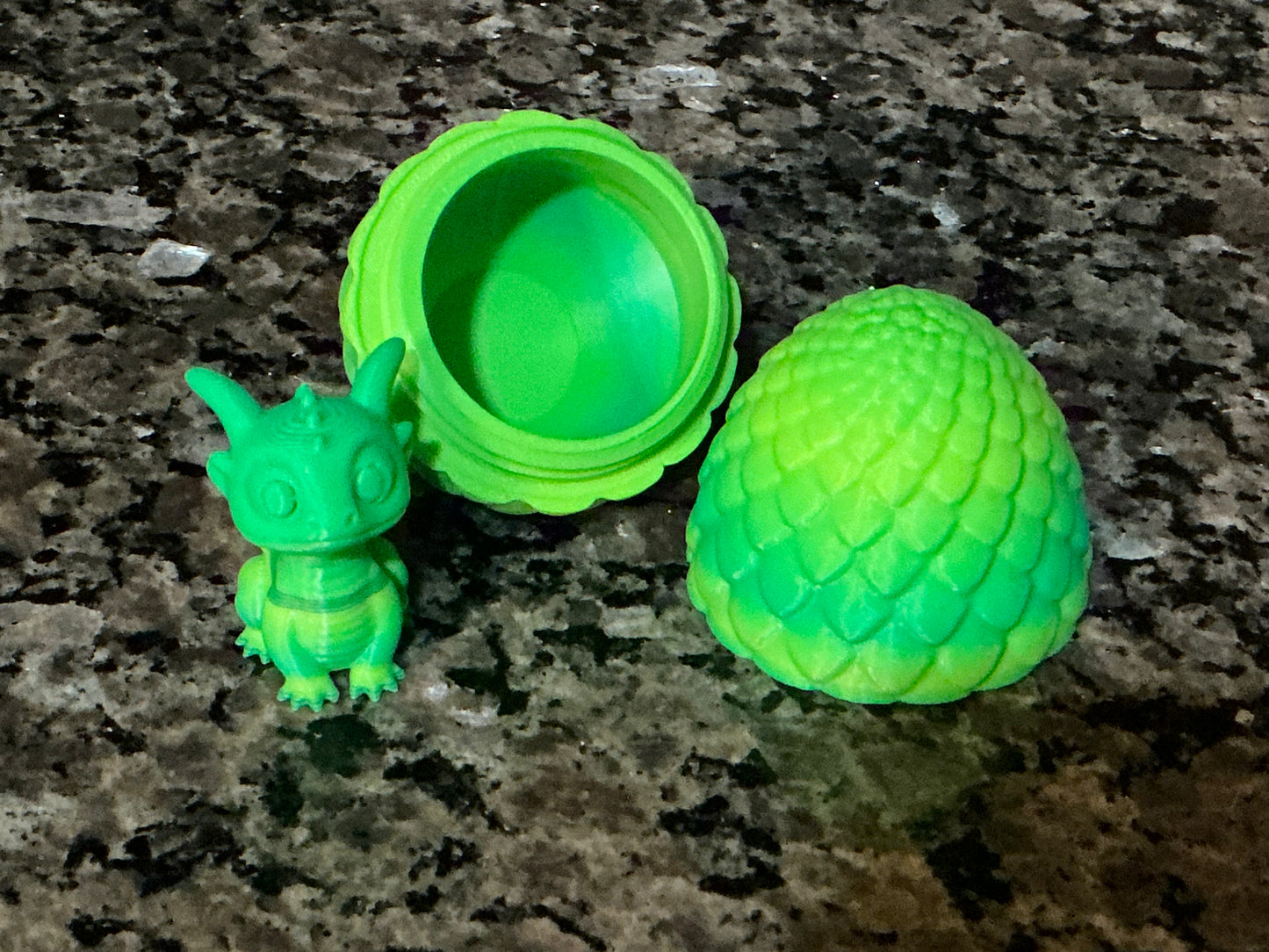 Dragon Egg with Baby Dragon