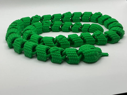 Knitted Articulating Snake