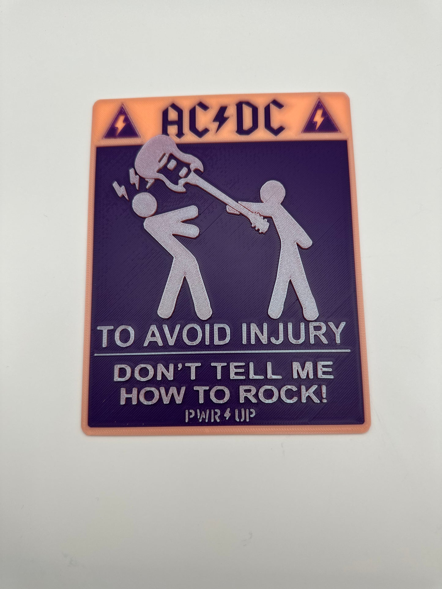 Don’t Tell Me How to Rock Wall Art