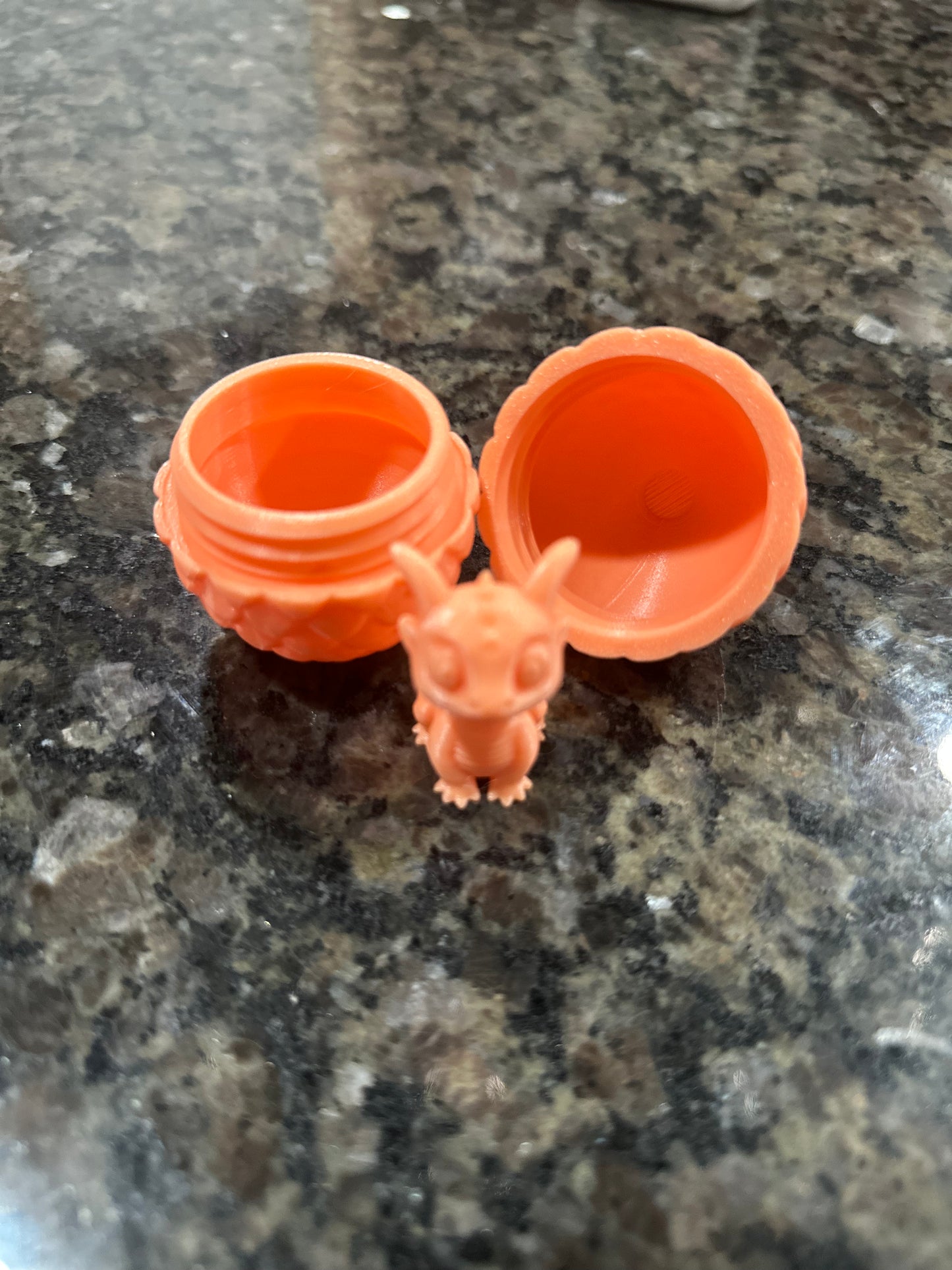 Dragon Egg with Baby Dragon