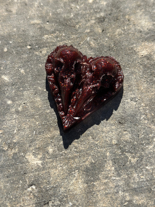 Bird Skulls Heart