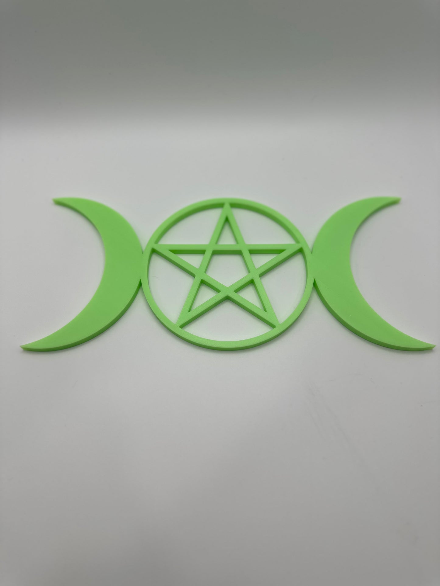 Pentagram Triple Moon Wall Art