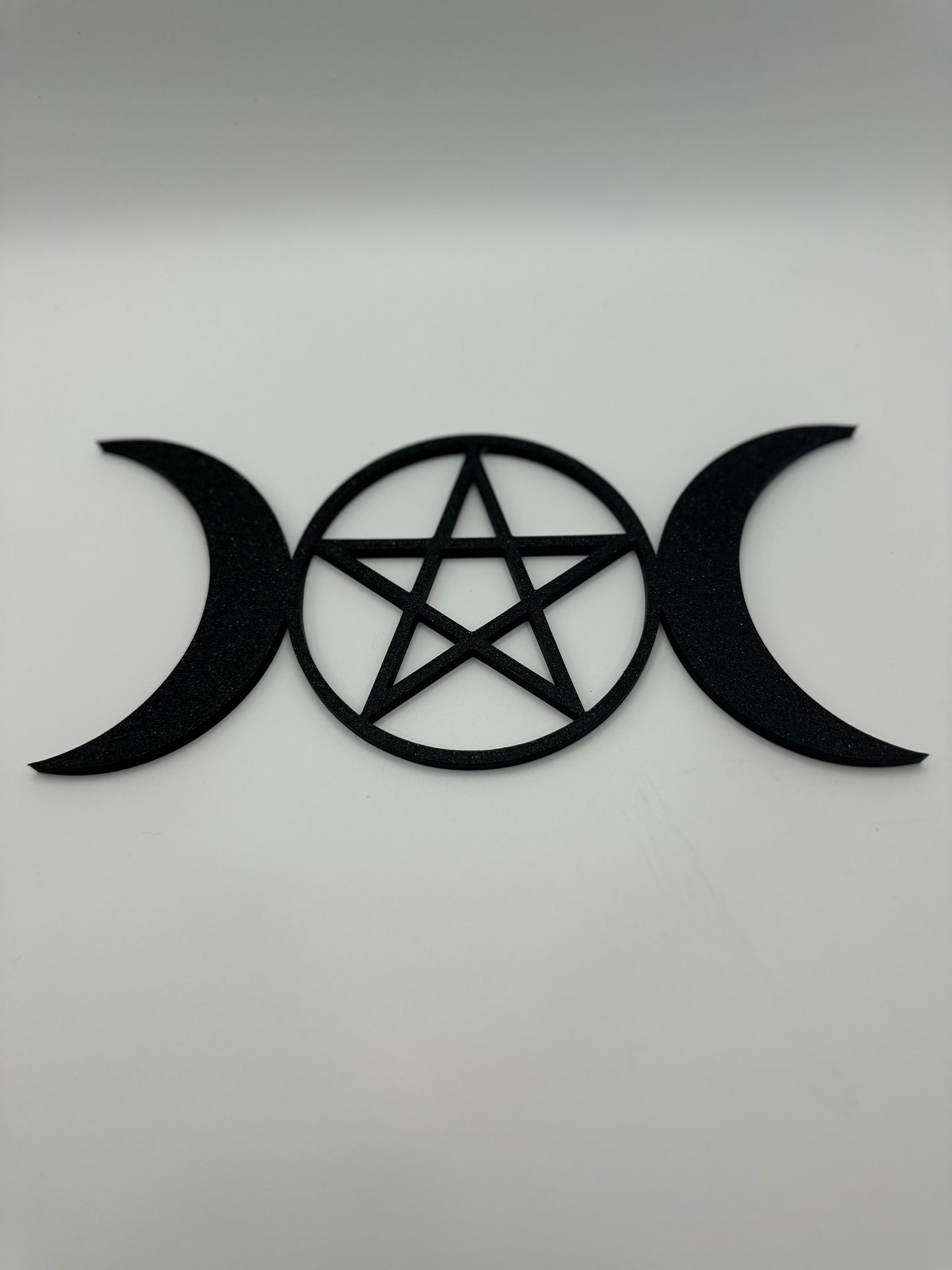 Pentagram Triple Moon Wall Art