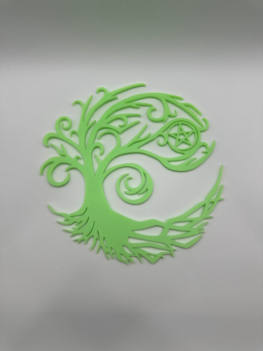 Pentacle Tree Wall Art